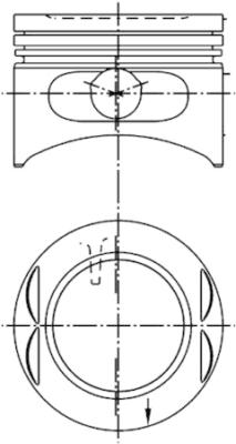 Zuiger Kolbenschmidt 99380601