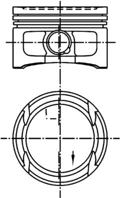 Zuiger Kolbenschmidt 99562620