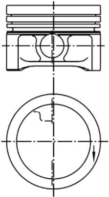 Zuiger Kolbenschmidt 99455620