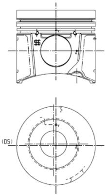 Zuiger Kolbenschmidt 99801600