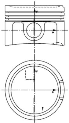 Zuiger Kolbenschmidt 99933610