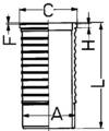 Cilinderbus/voering O-ring Kolbenschmidt 88568110