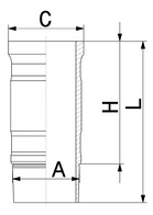 Cilinderbus/voering O-ring Kolbenschmidt 89894110
