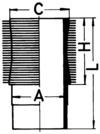 Cilinderbus/voering O-ring Kolbenschmidt 89005210