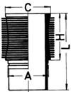 Cilinderbus/voering O-ring Kolbenschmidt 89083110