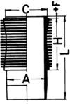 Cilinderbus/voering O-ring Kolbenschmidt 88308110