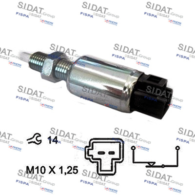 Koppelingbedieningsschakelaar (motor) Fispa 5.140131