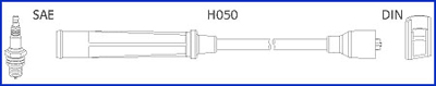 Bougiekabelset Hitachi 134250