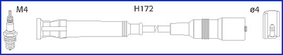 Bougiekabelset Hitachi 134763