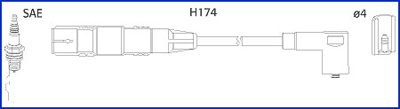 Bougiekabelset Hitachi 134787