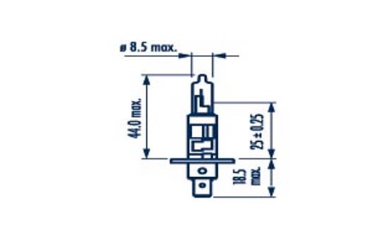 Narva Gloeilamp, mistlamp 487023000