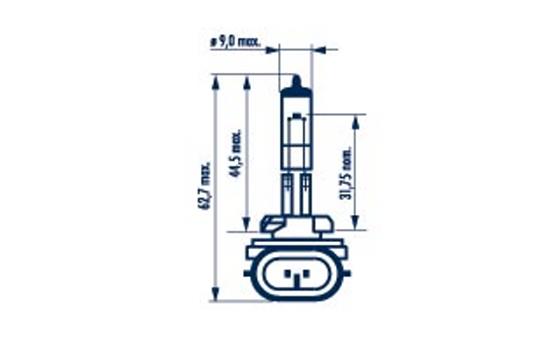 Narva Gloeilamp, mistlamp 480423000