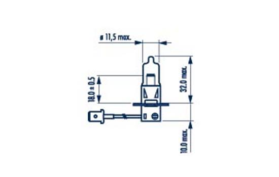 Narva Gloeilamp, mistlamp 487003000