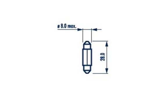 Narva Gloeilamp, deur licht 170943000