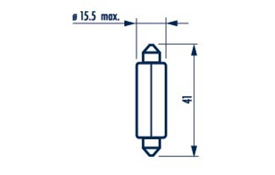 Narva Gloeilamp, interieurverlichting 175123000