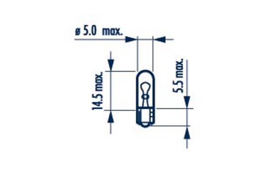 Narva Gloeilamp, instrumentenverlichting 170403000