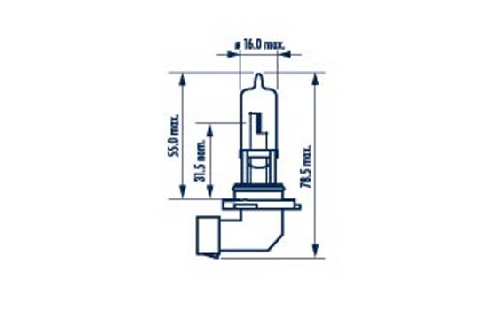 Narva Gloeilamp, mistlamp 486163000