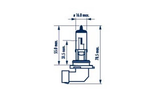 Narva Gloeilamp, mistlamp 480063000