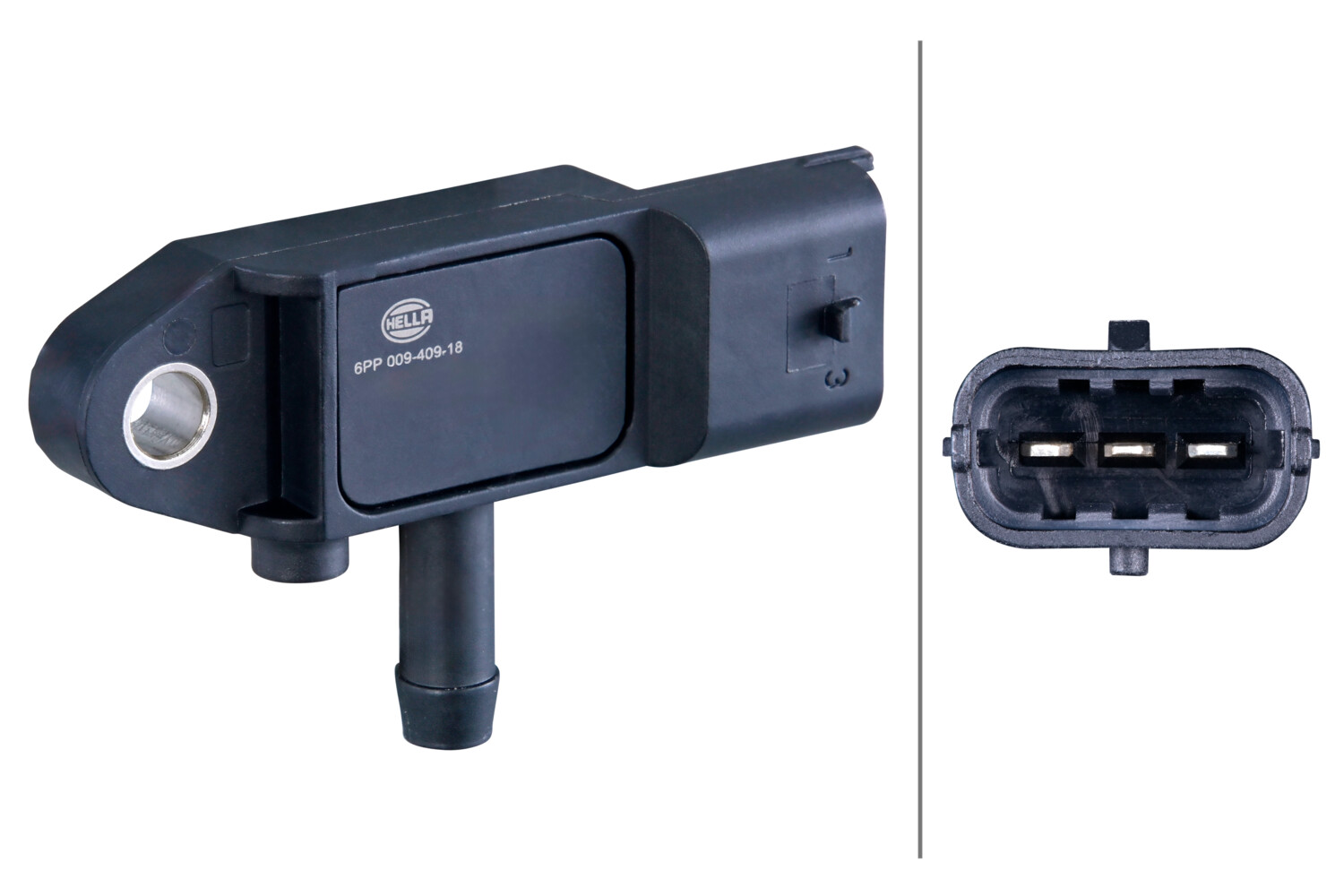 Uitlaatgasdruk sensor Hella 6PP 009 409-181
