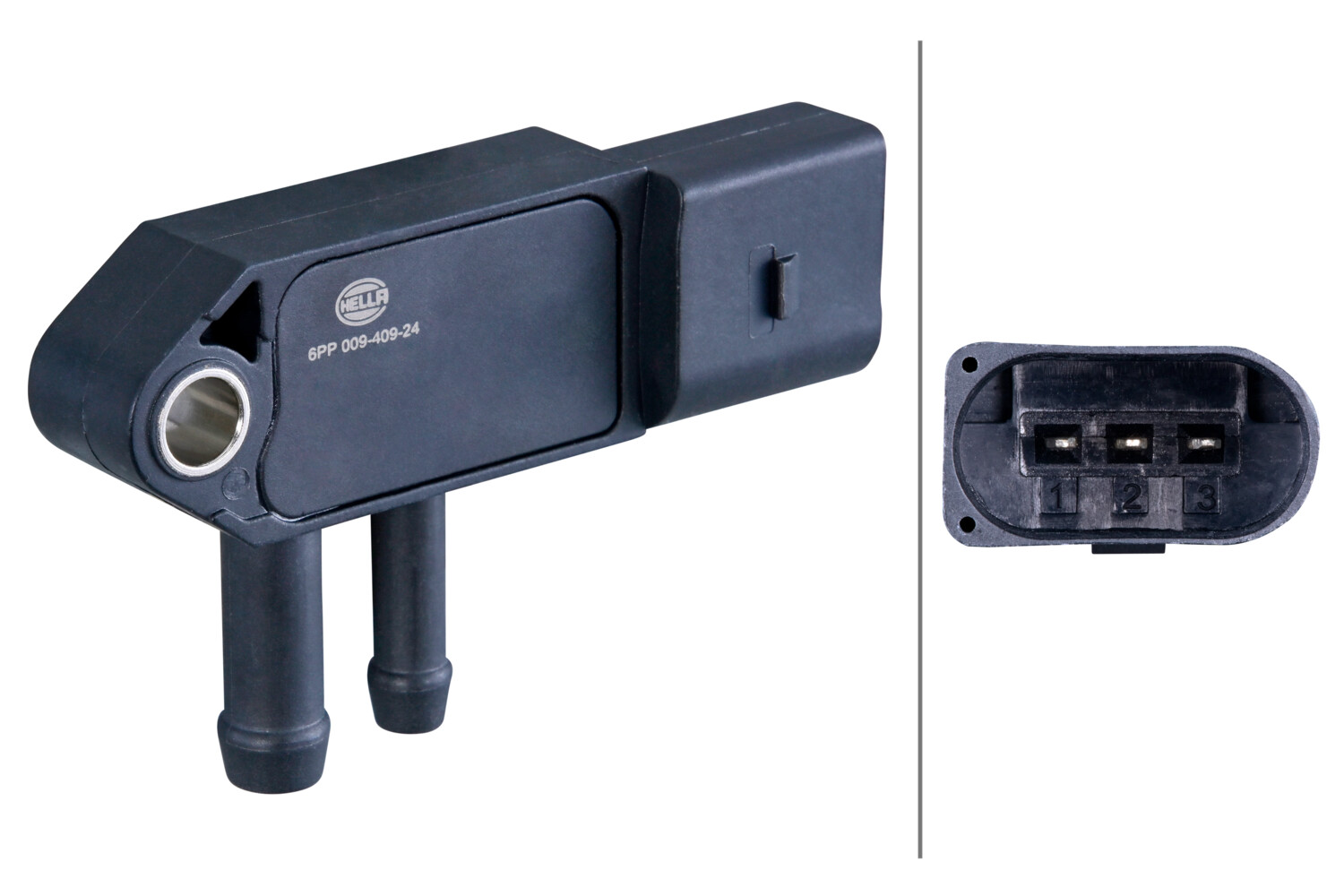 Uitlaatgasdruk sensor Hella 6PP 009 409-241