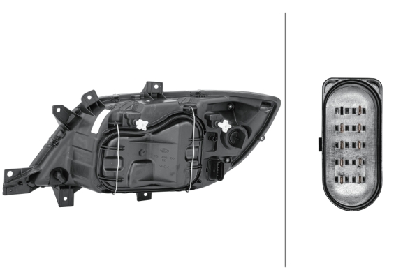 Hella Koplamp 1EH 008 010-021