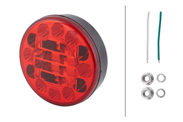 Mistachterlamp Hella 2NE 357 027-031