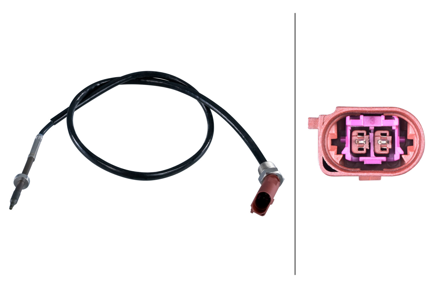 Sensor, uitlaatgastemperatuur Hella 6PT 358 226-321