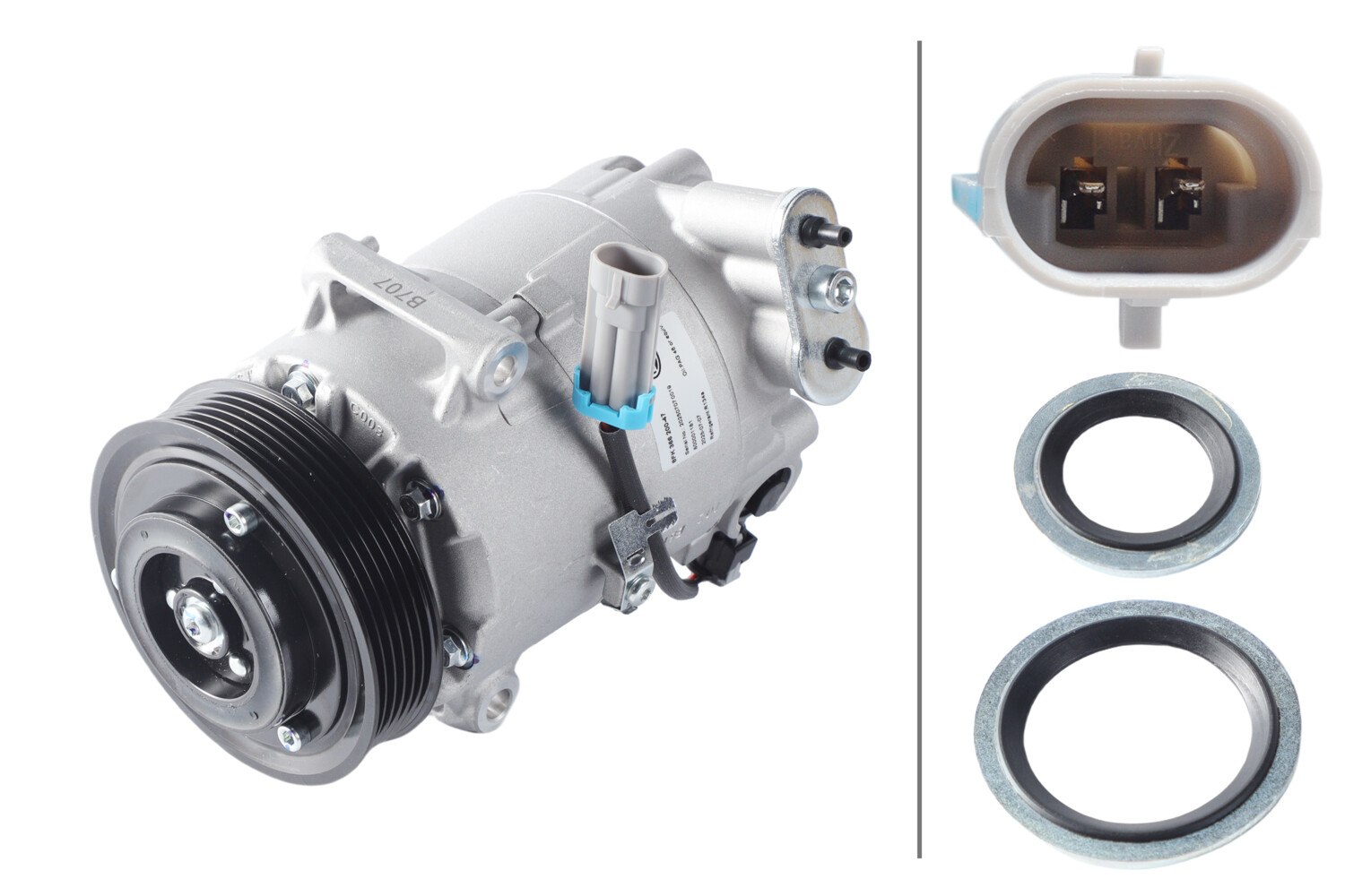 Compressor, airconditioning Hella 8FK 366 200-471