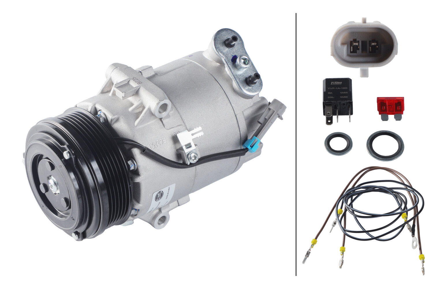 Compressor, airconditioning Hella 8FK 366 200-541