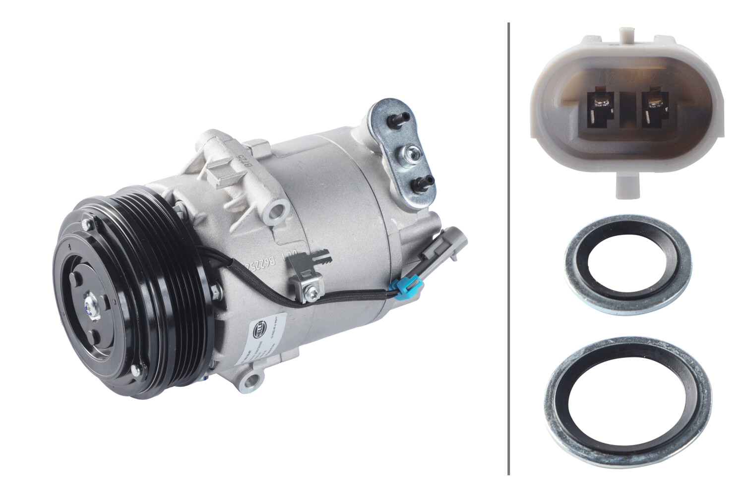 Compressor, airconditioning Hella 8FK 366 200-871