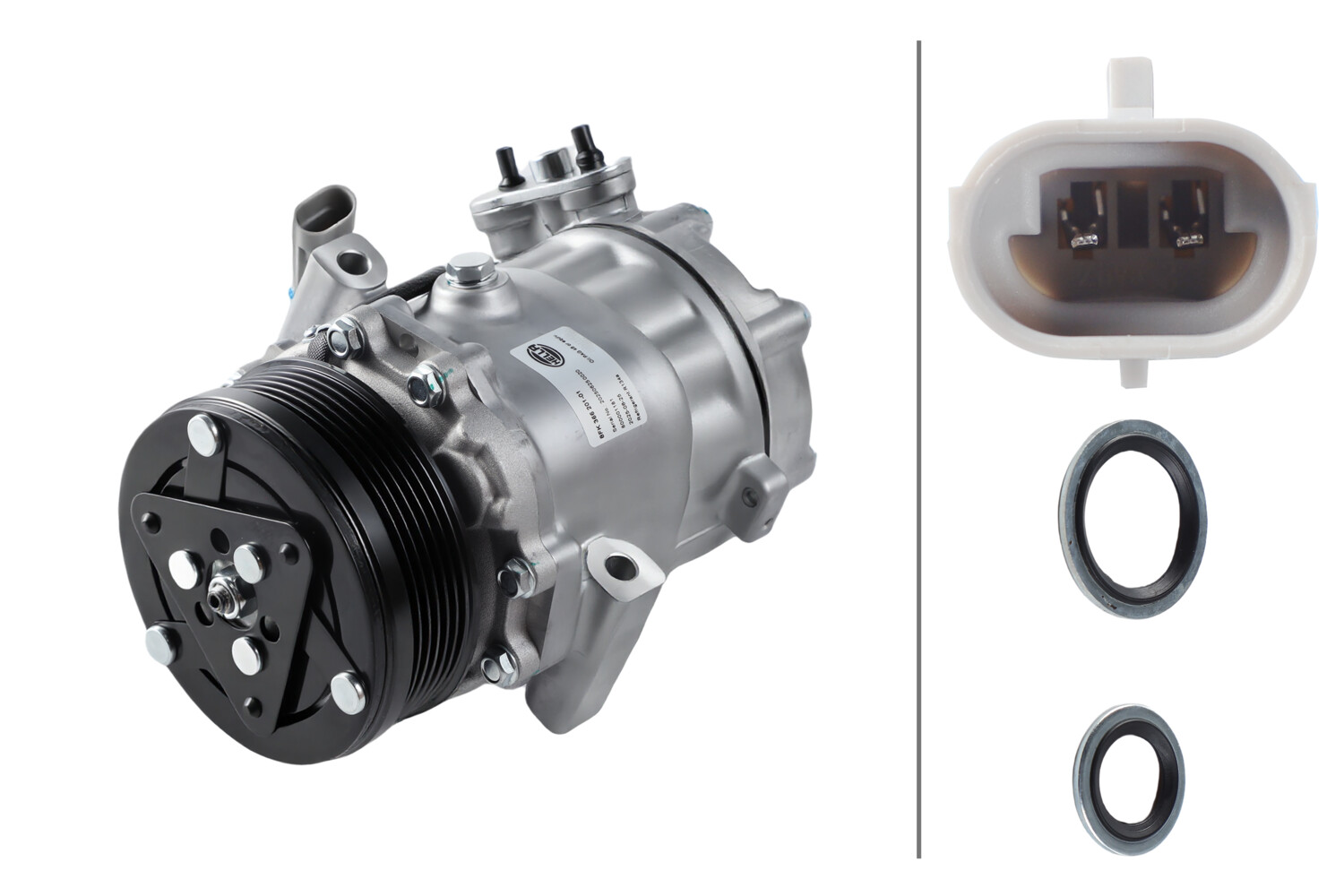 Compressor, airconditioning Hella 8FK 366 201-011