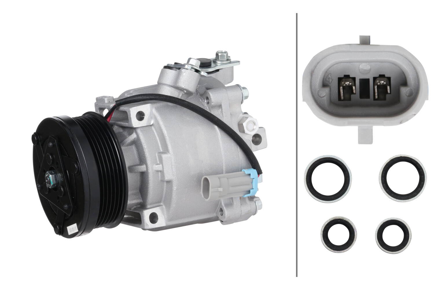 Compressor, airconditioning Hella 8FK 366 201-481