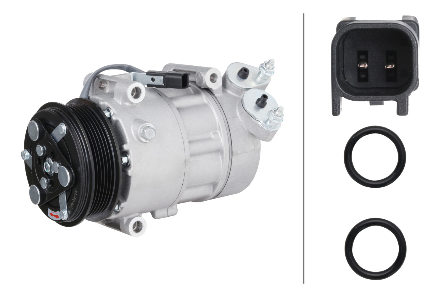 Compressor, airconditioning Hella 8FK 366 201-491