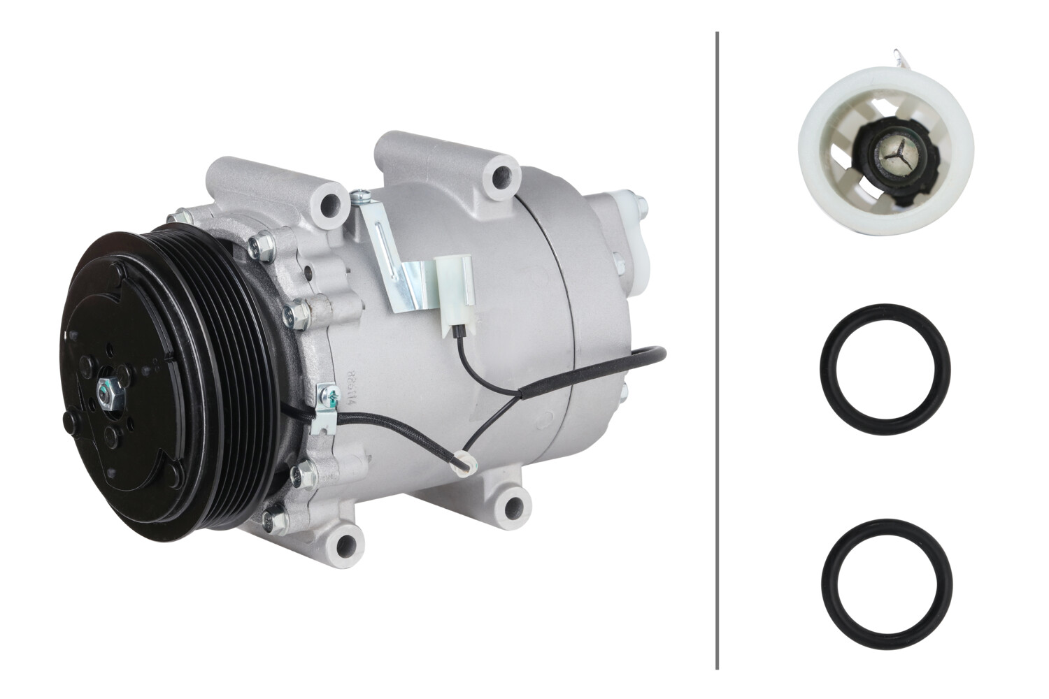 Compressor, airconditioning Hella 8FK 366 201-591