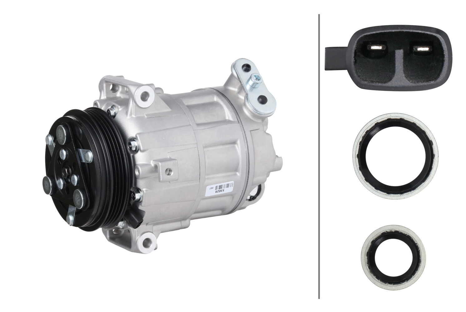 Compressor, airconditioning Hella 8FK 366 201-651