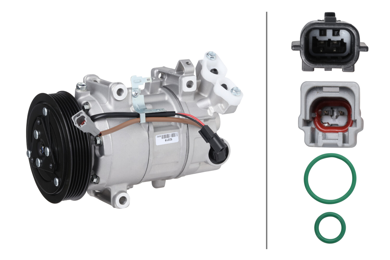 Compressor, airconditioning Hella 8FK 366 201-711