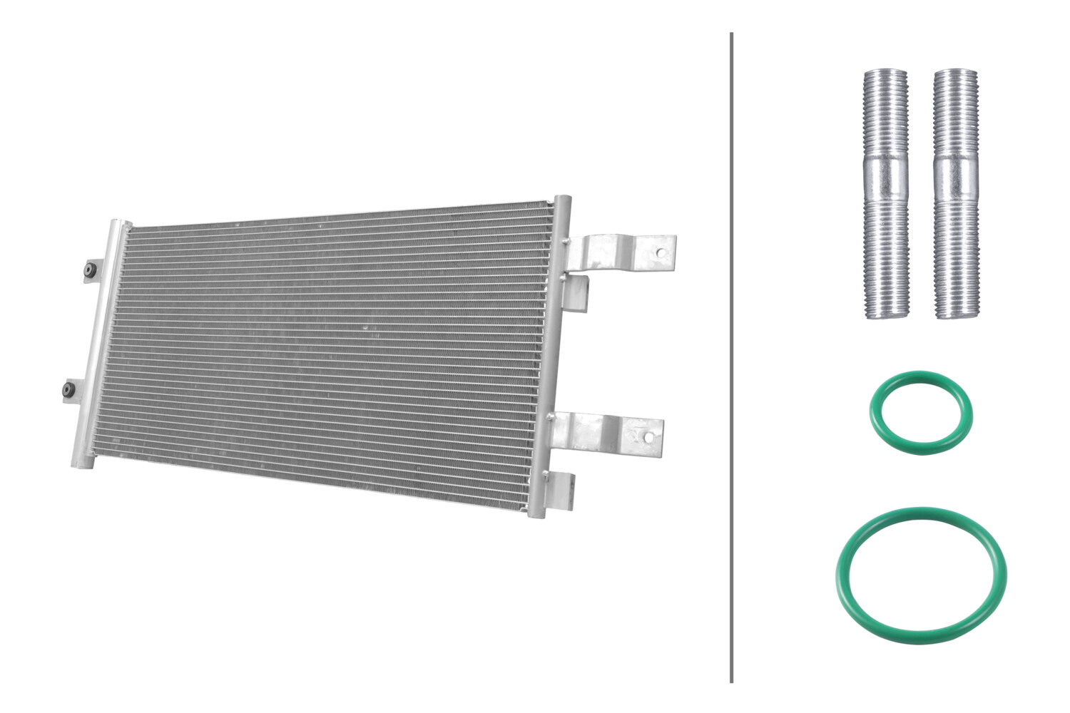 Condensor, airconditioning Hella 8FC 366 220-001