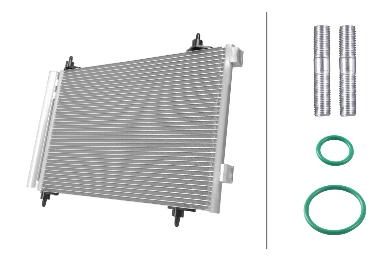 Condensor, airconditioning Hella 8FC 366 221-001