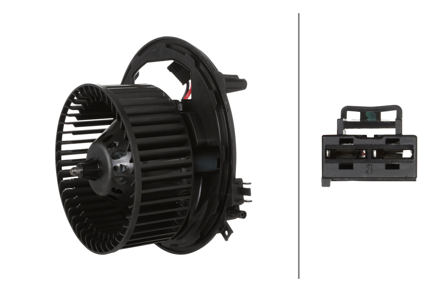 Interieurventilatie Hella 8EW 366 400-871