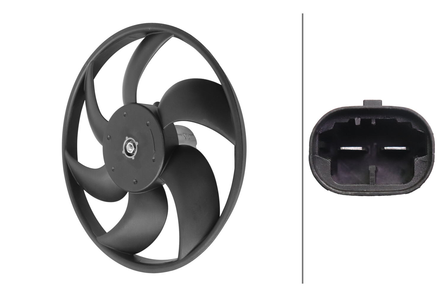 Koelventilatorwiel Hella 8EW 366 420-021