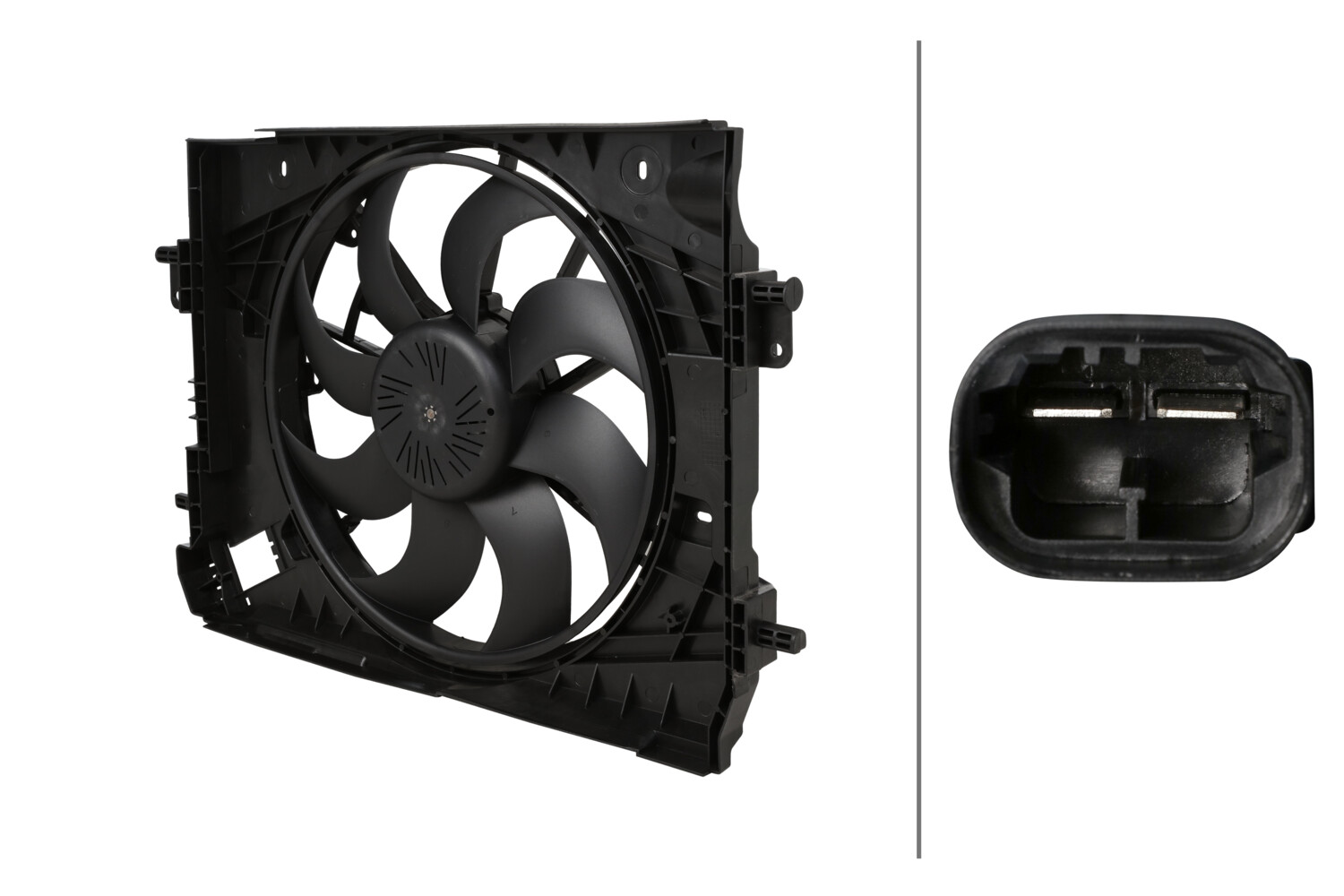 Koelventilatorwiel Hella 8EW 366 420-351