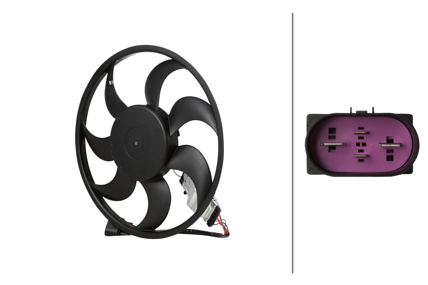 Koelventilatorwiel Hella 8EW 366 420-521