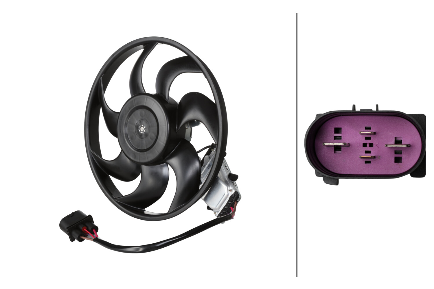 Koelventilatorwiel Hella 8EW 366 420-531