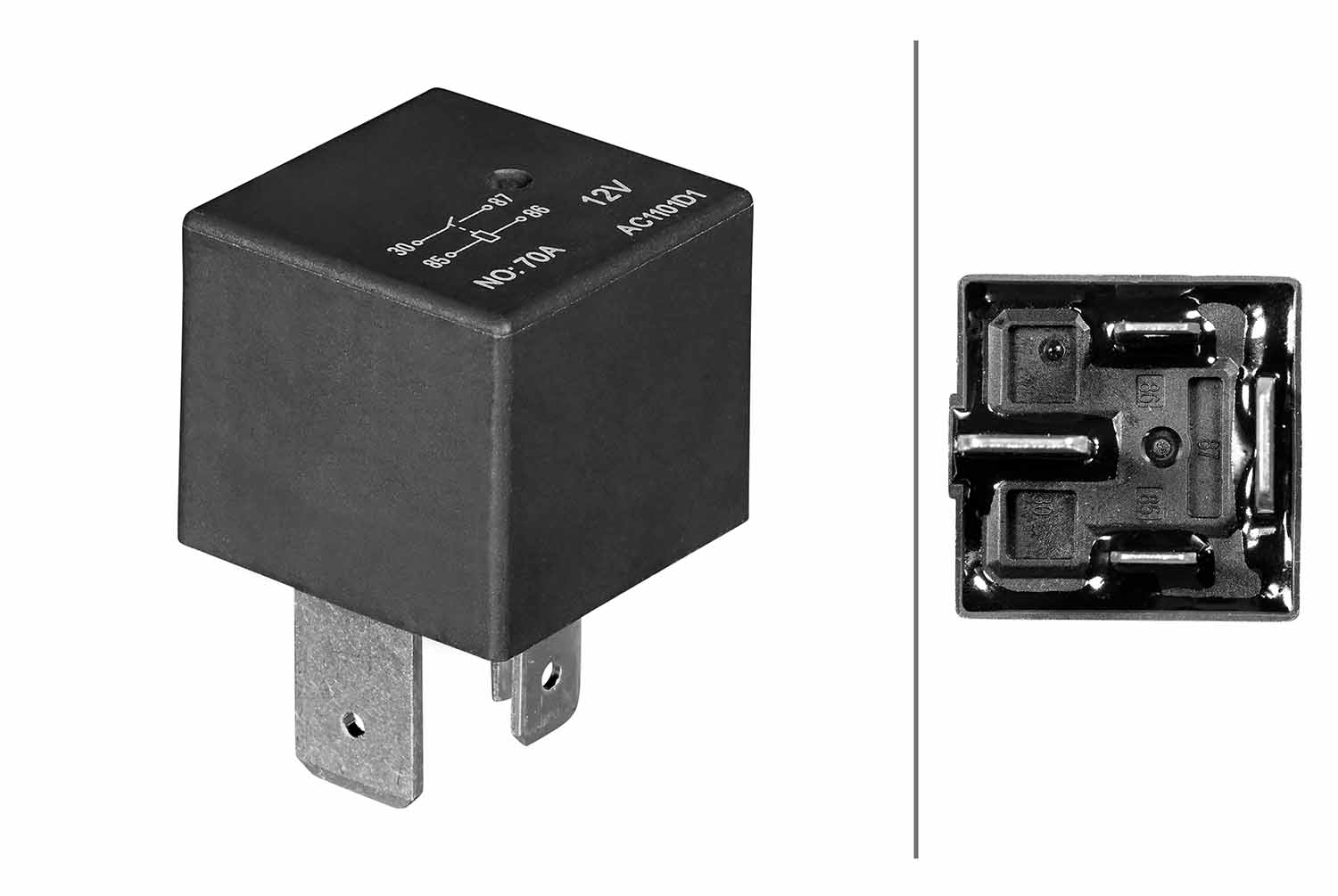 Relais, arbeidsstroom Hella 4RA 003 437-211