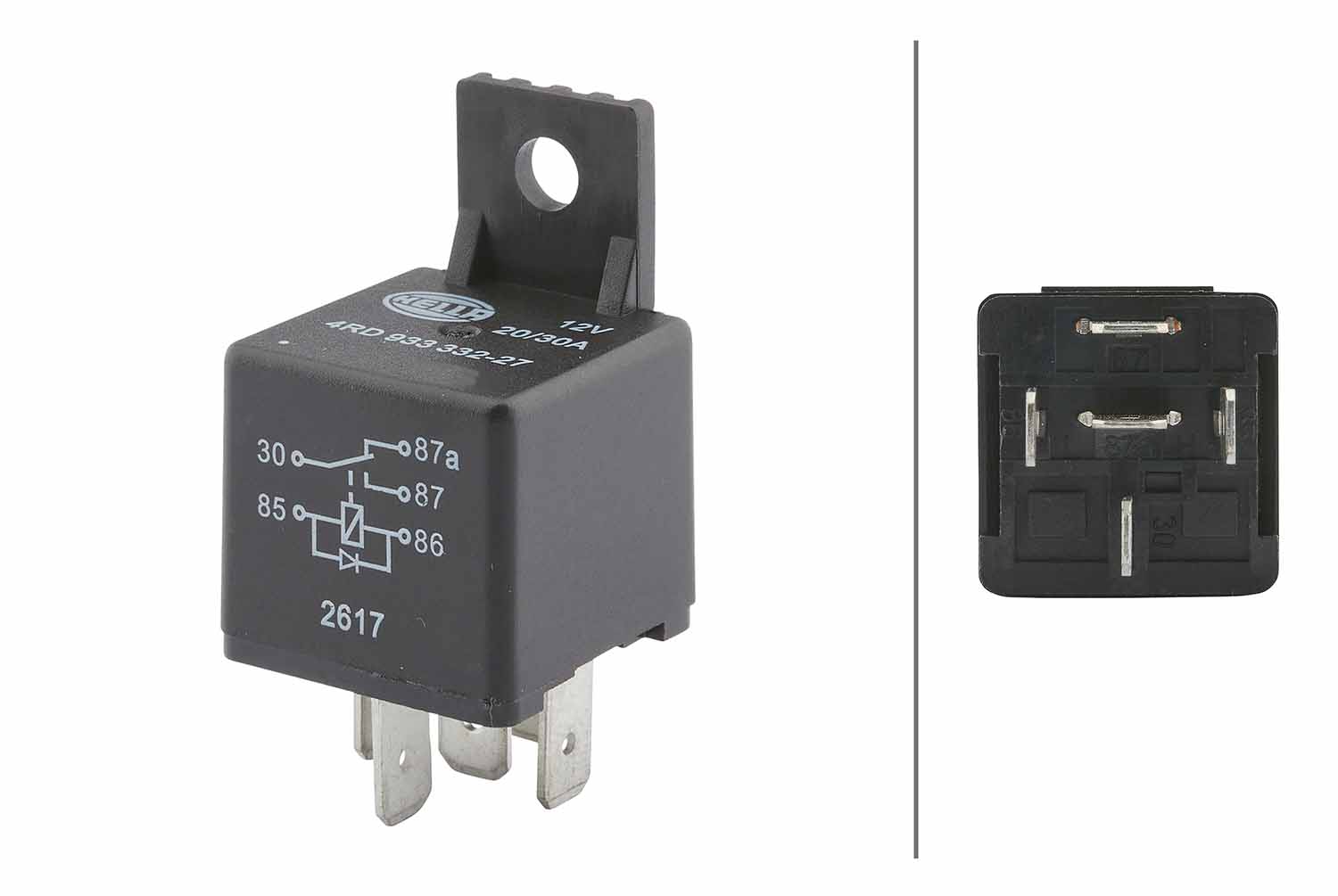 Relais, arbeidsstroom Hella 4RD 933 332-277