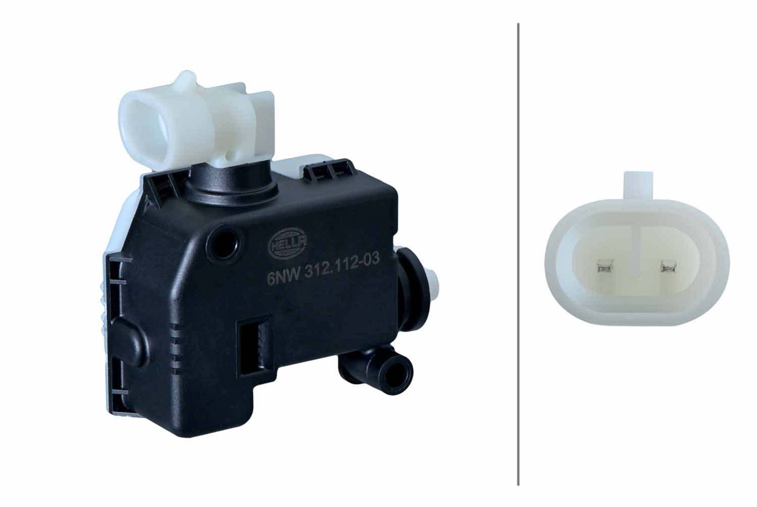 Stel element, centrale vergrendeling Hella 6NW 312 112-031