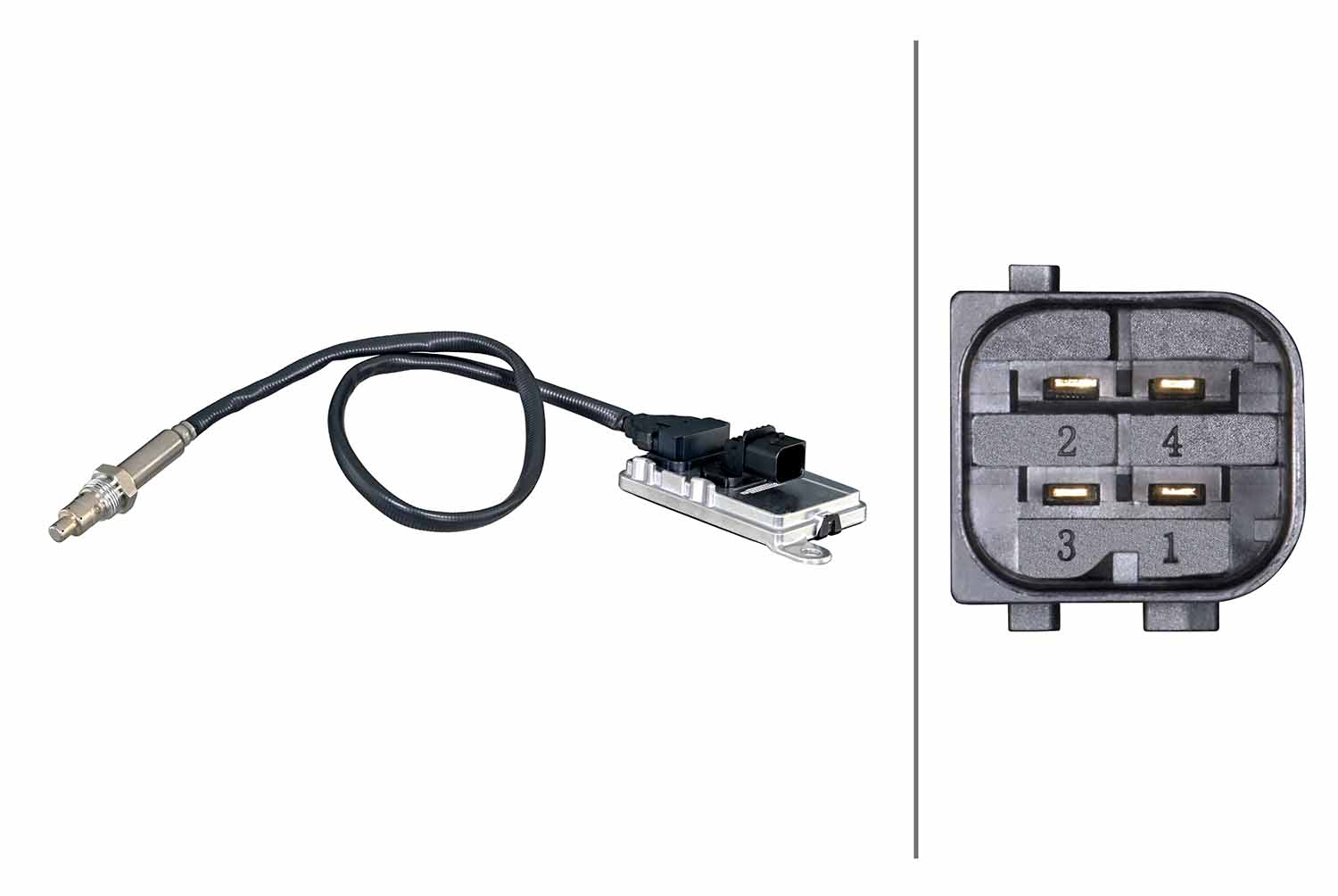 NOx-sensor, NOx-katalysator Hella 6PN 358 186-411