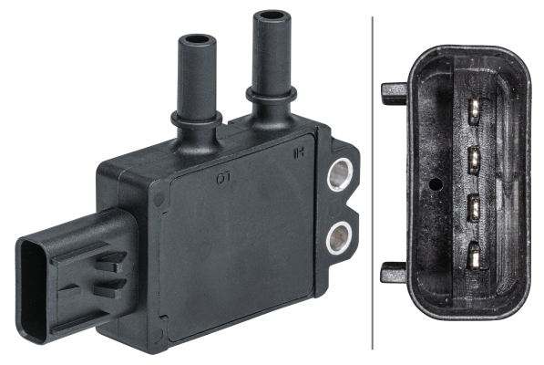 Uitlaatgasdruk sensor Hella 6PP 009 403-311