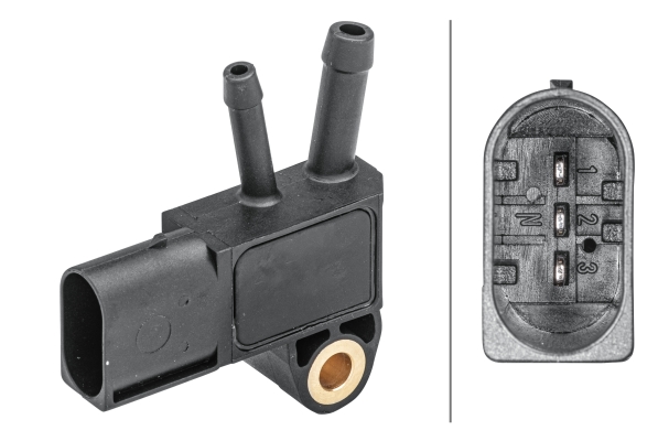 Uitlaatgasdruk sensor Hella 6PP 009 409-171