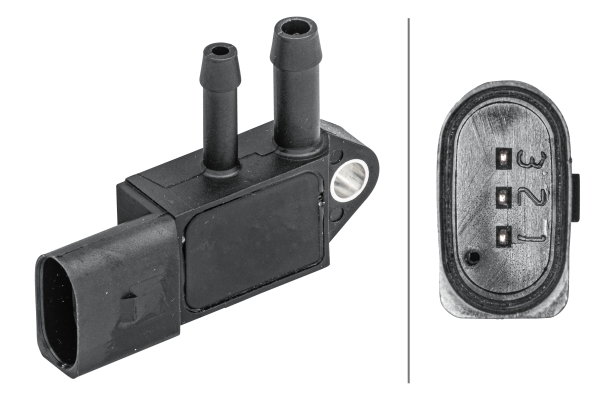 Uitlaatgasdruk sensor Hella 6PP 009 409-231